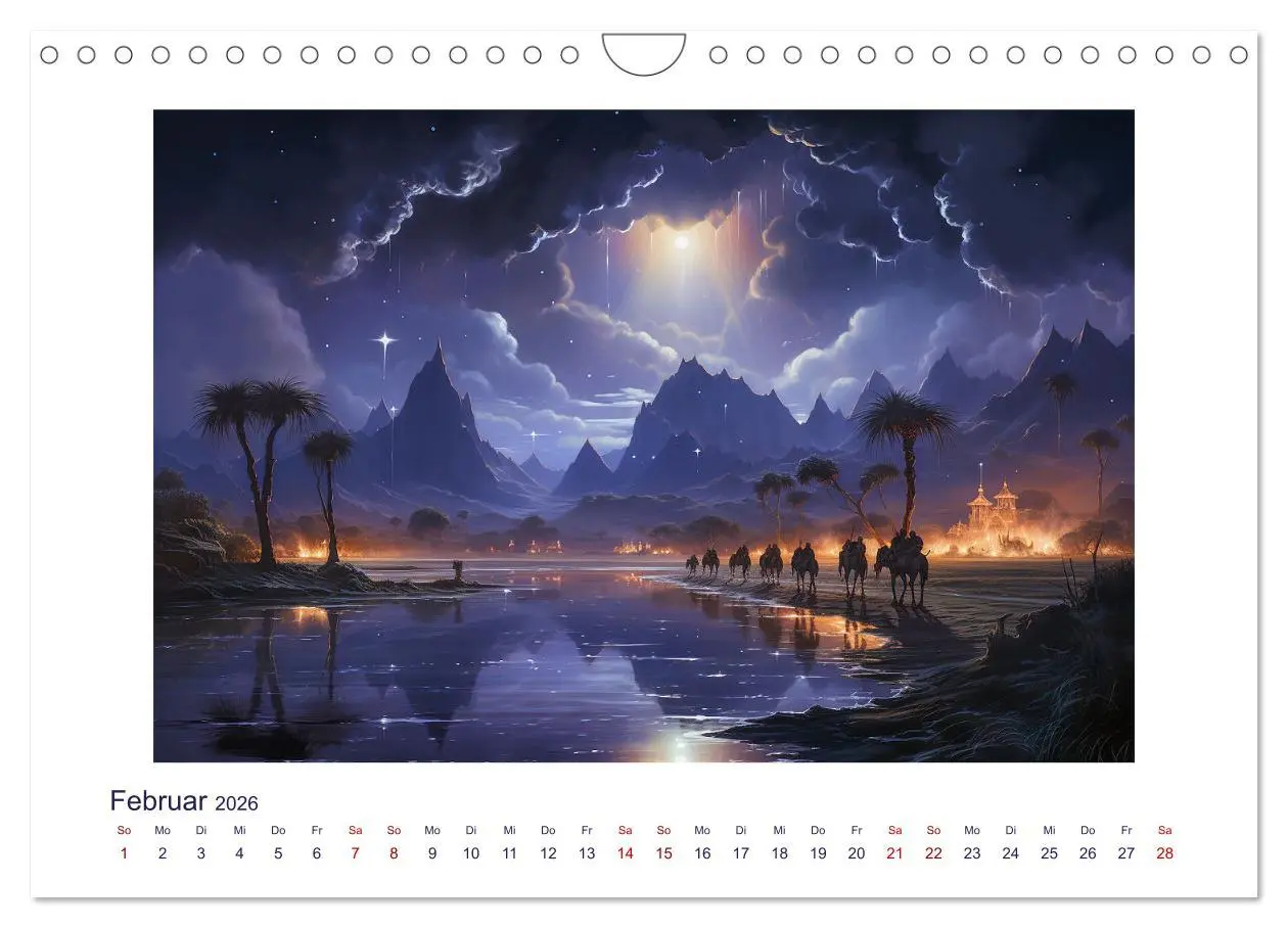 Bild: 9783457362365 | Die Karawane zieht weiter (Wandkalender 2026 DIN A4 quer), CALVENDO...