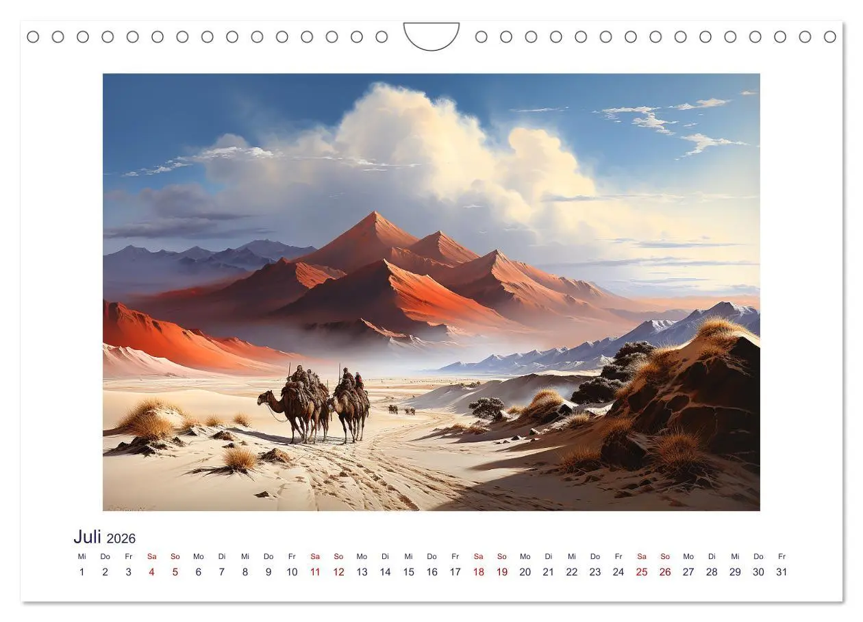 Bild: 9783457362365 | Die Karawane zieht weiter (Wandkalender 2026 DIN A4 quer), CALVENDO...