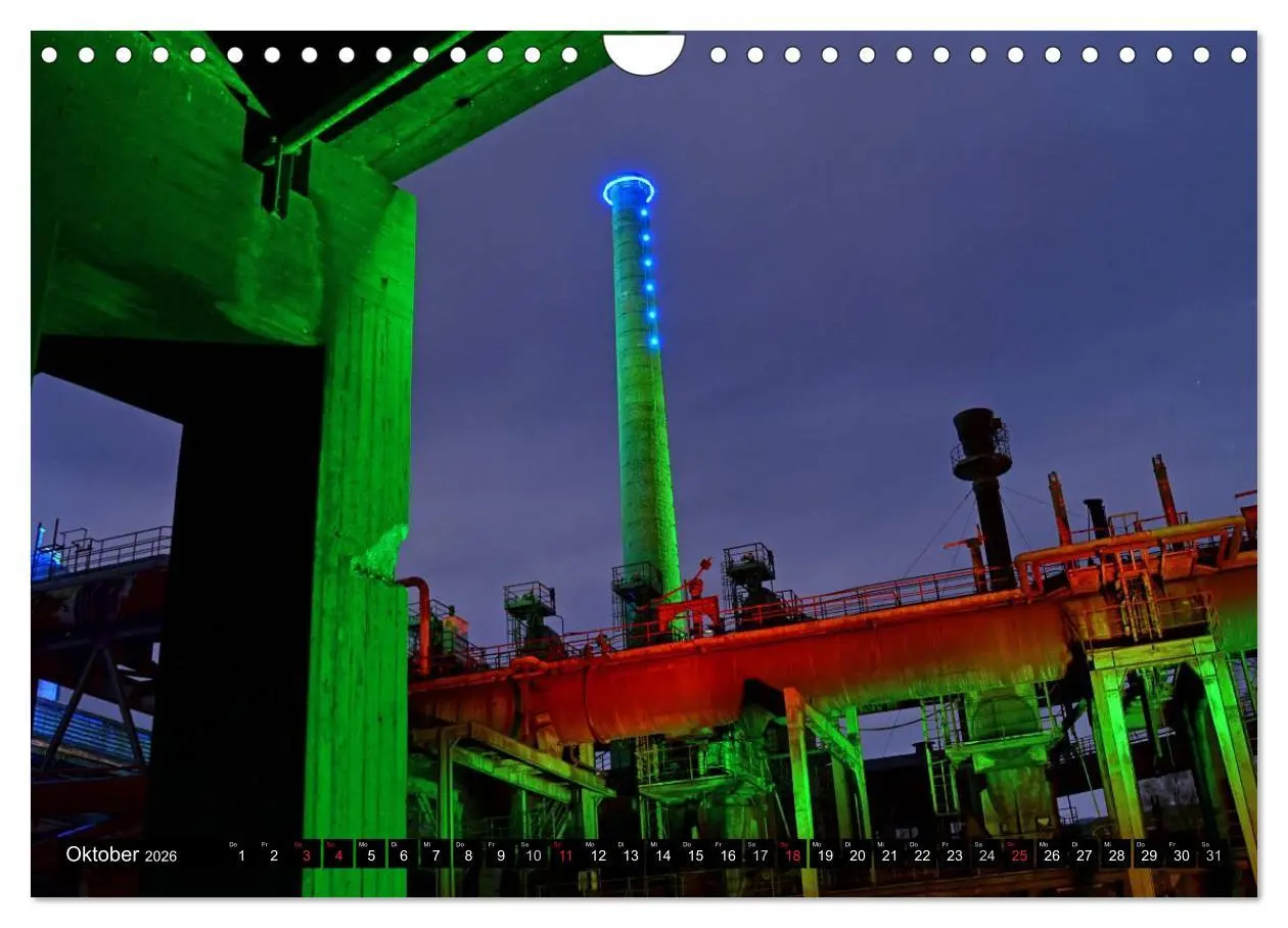 Bild: 9783516212365 | Industrie-Kultur 2026 (Wandkalender 2026 DIN A4 quer), CALVENDO...