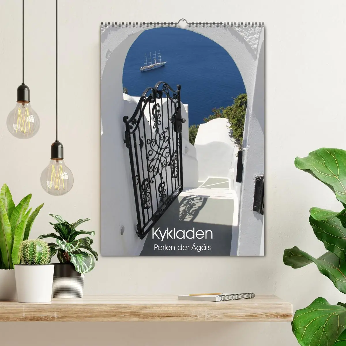 Bild: 9783516452365 | Kykladen, Perlen der Ägäis (Wandkalender 2026 DIN A2 hoch),...