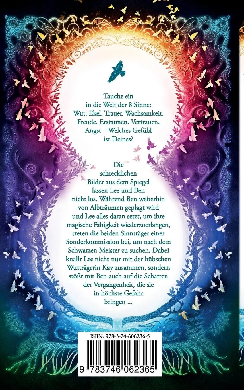 Rückseite: 9783746062365 | 8 SINNE - BAND 10 DER GEFÜHLE | Rose Snow | Taschenbuch | 340 S.