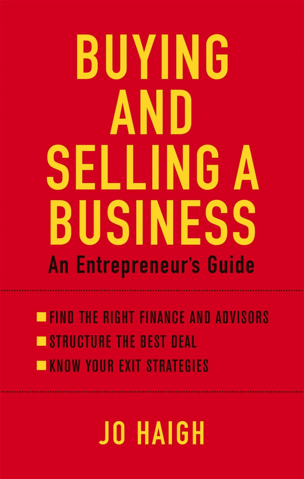 Cover: 9780749942465 | Buying And Selling A Business | An entrepreneur's guide | Jo Haigh