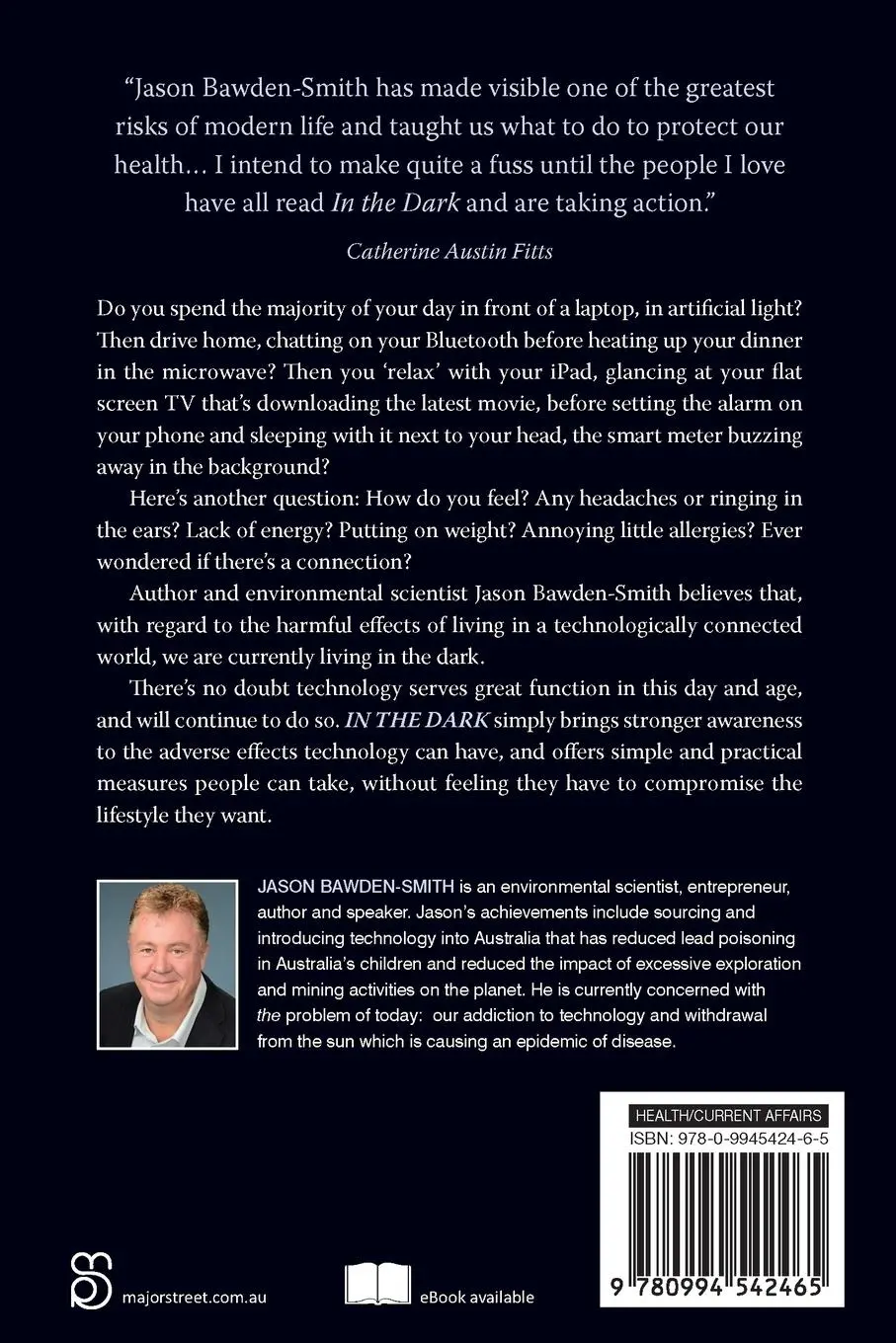 Rückseite: 9780994542465 | In The Dark | Jason Bawden-Smith | Taschenbuch | Englisch | 2016