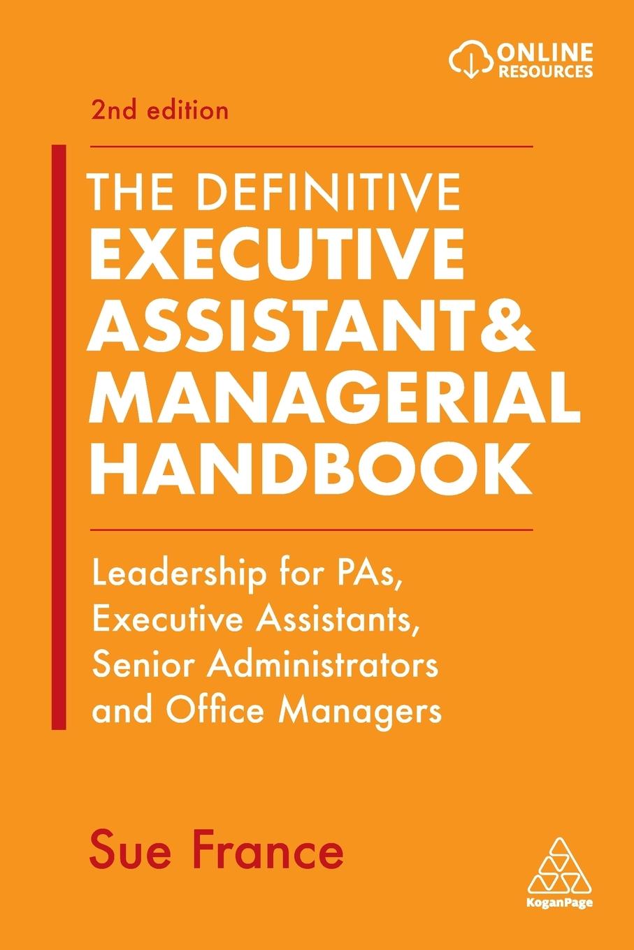 Cover: 9781398602465 | Definitive Executive Assistant &amp; Managerial Handbook | Sue France