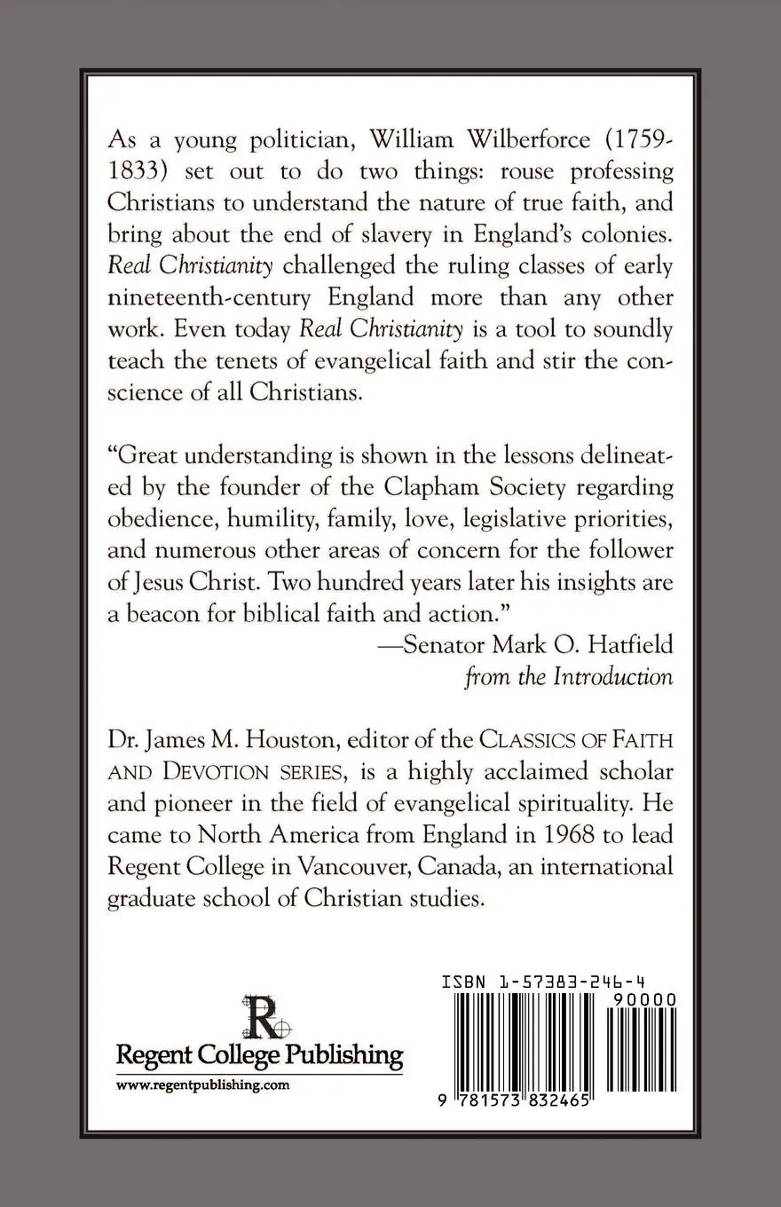 Rückseite: 9781573832465 | Real Christianity | Discerning True and False Faith | Wilberforce