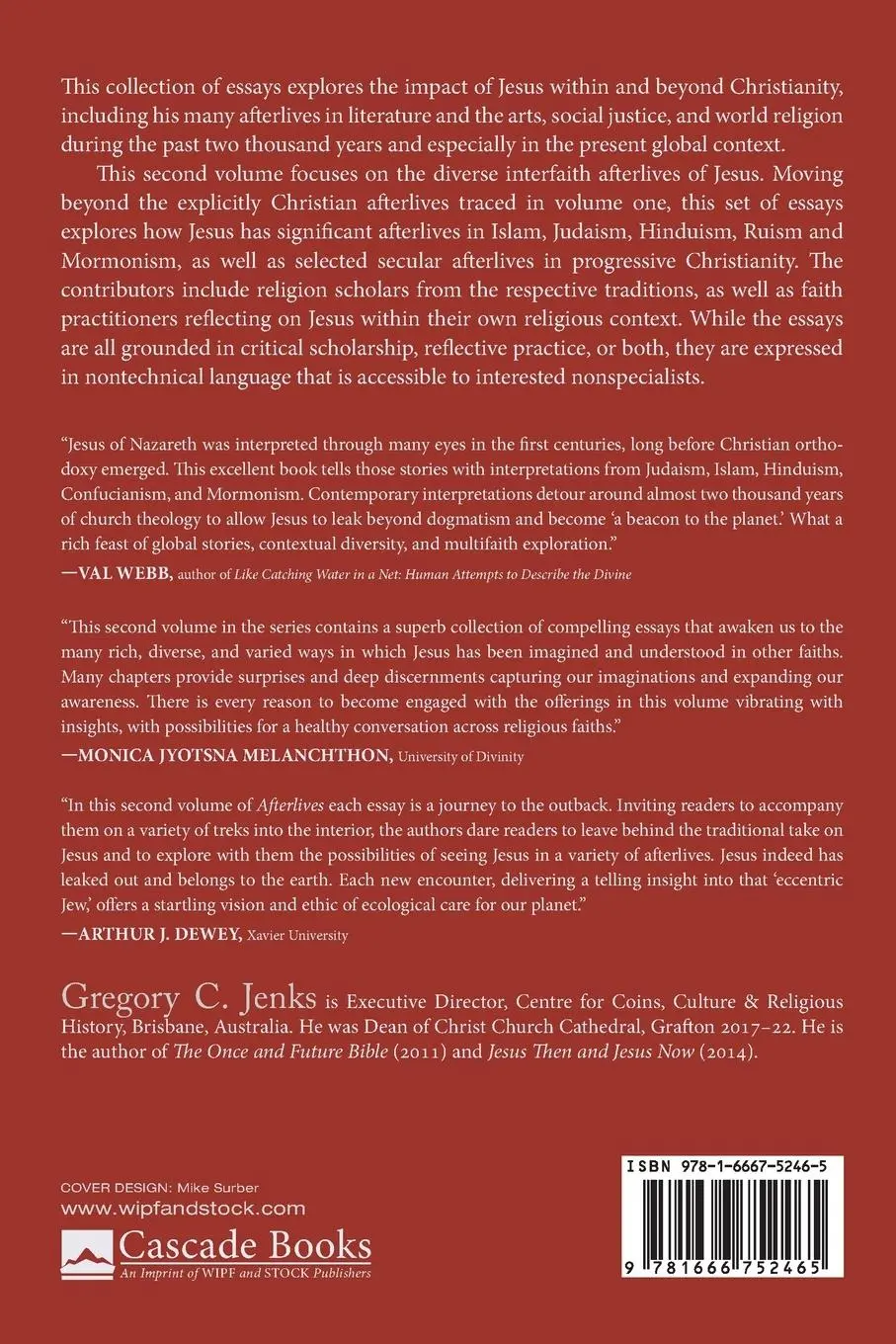 Rückseite: 9781666752465 | Interfaith Afterlives of Jesus | Arthur J. Dewey | Taschenbuch | 2023