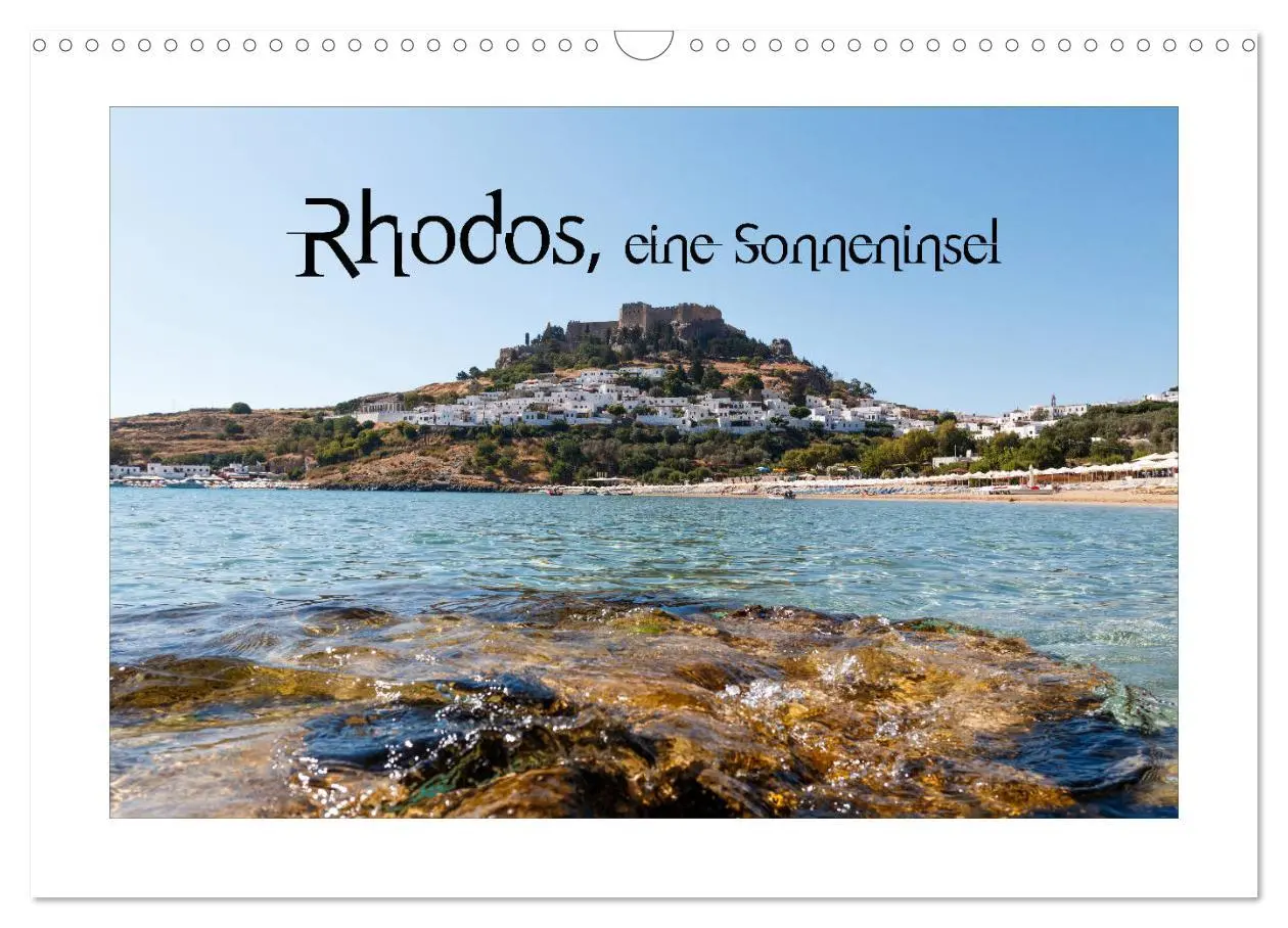 Cover: 9783457802465 | Rhodos, eine Sonneninsel (Wandkalender 2026 DIN A3 quer), CALVENDO...