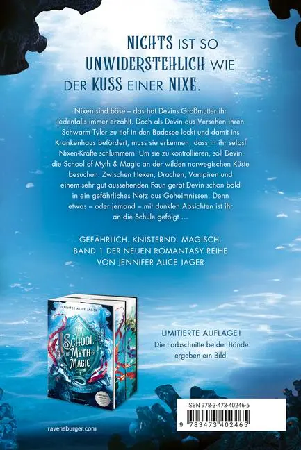 Bild: 9783473402465 | School of Myth &amp; Magic, Band 1 - Der Kuss der Nixe | Jager | Buch
