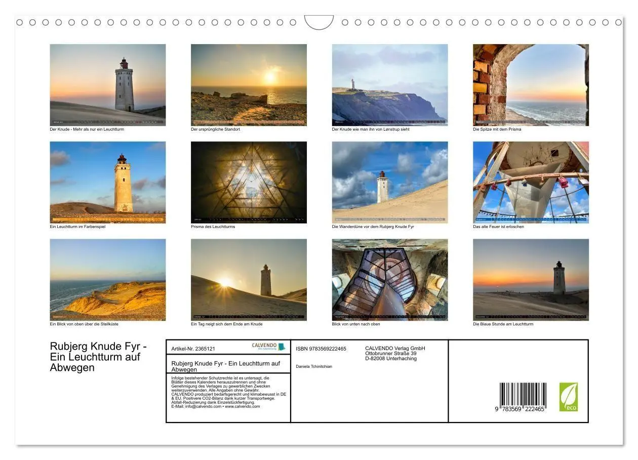 Bild: 9783569222465 | Rubjerg Knude Fyr - Ein Leuchtturm auf Abwegen (Wandkalender 2027...