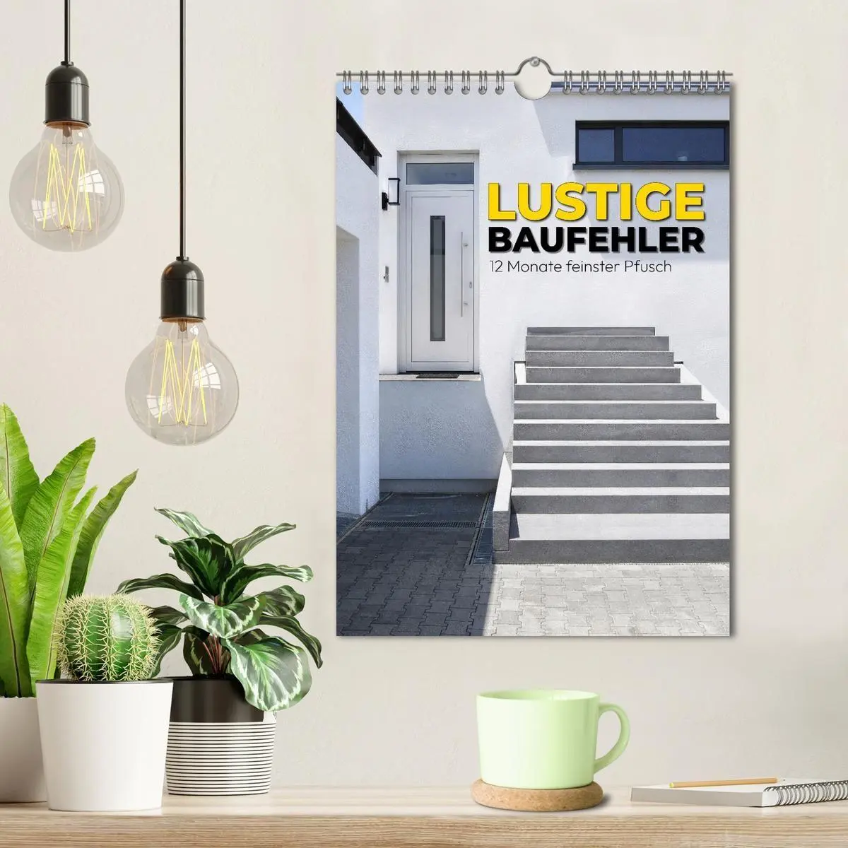 Bild: 9783569912465 | Lustige Baufehler - 12 Monate feinster Pfusch (Wandkalender 2027...