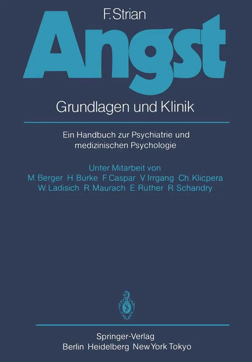 Cover: 9783642932465 | Angst | F. Strian | Taschenbuch | xviii | Deutsch | 2012 | Springer