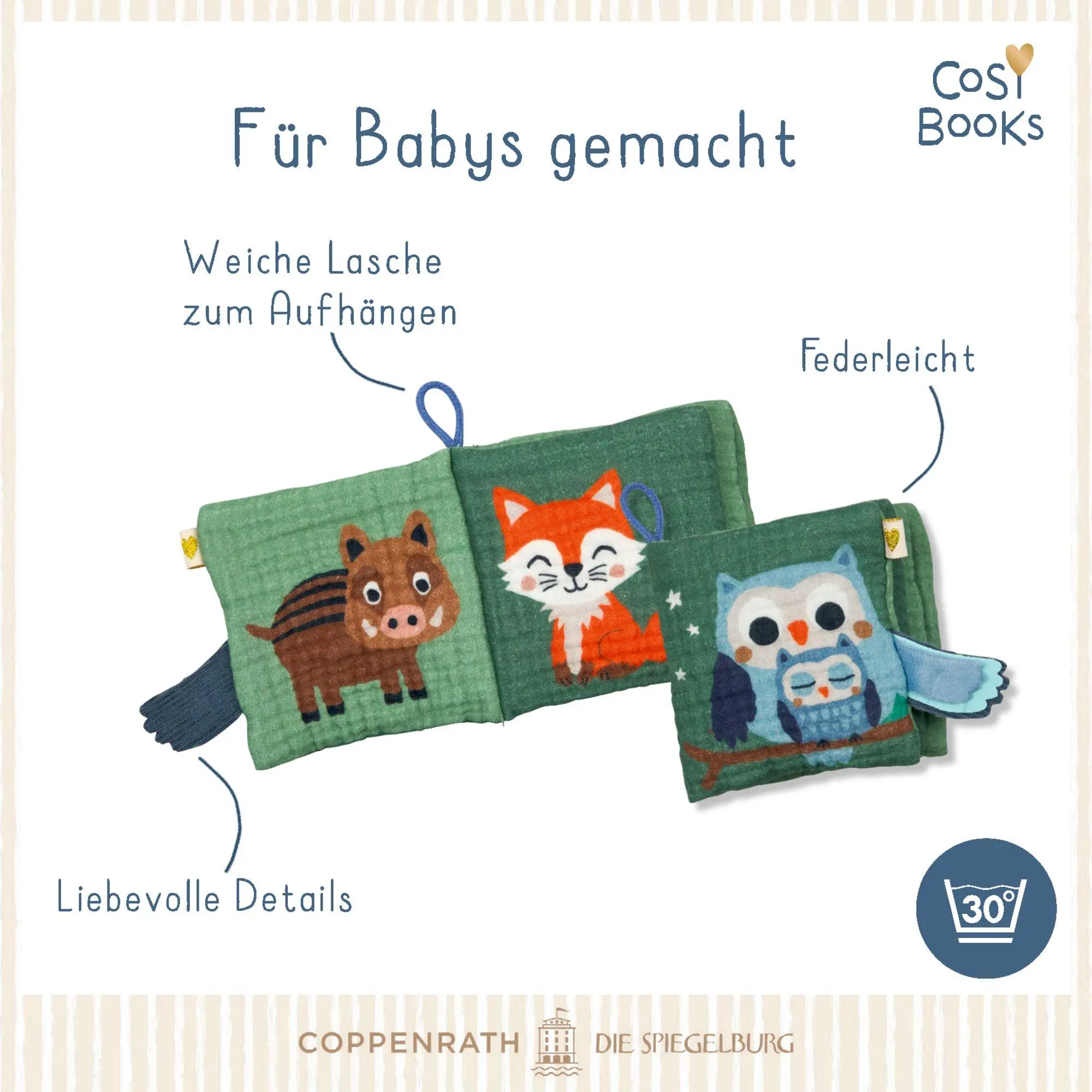 Bild: 9783649652465 | CosyBooks: Babys Laschenbuch Wald | Buch | CosyBooks | 8 S. | Deutsch
