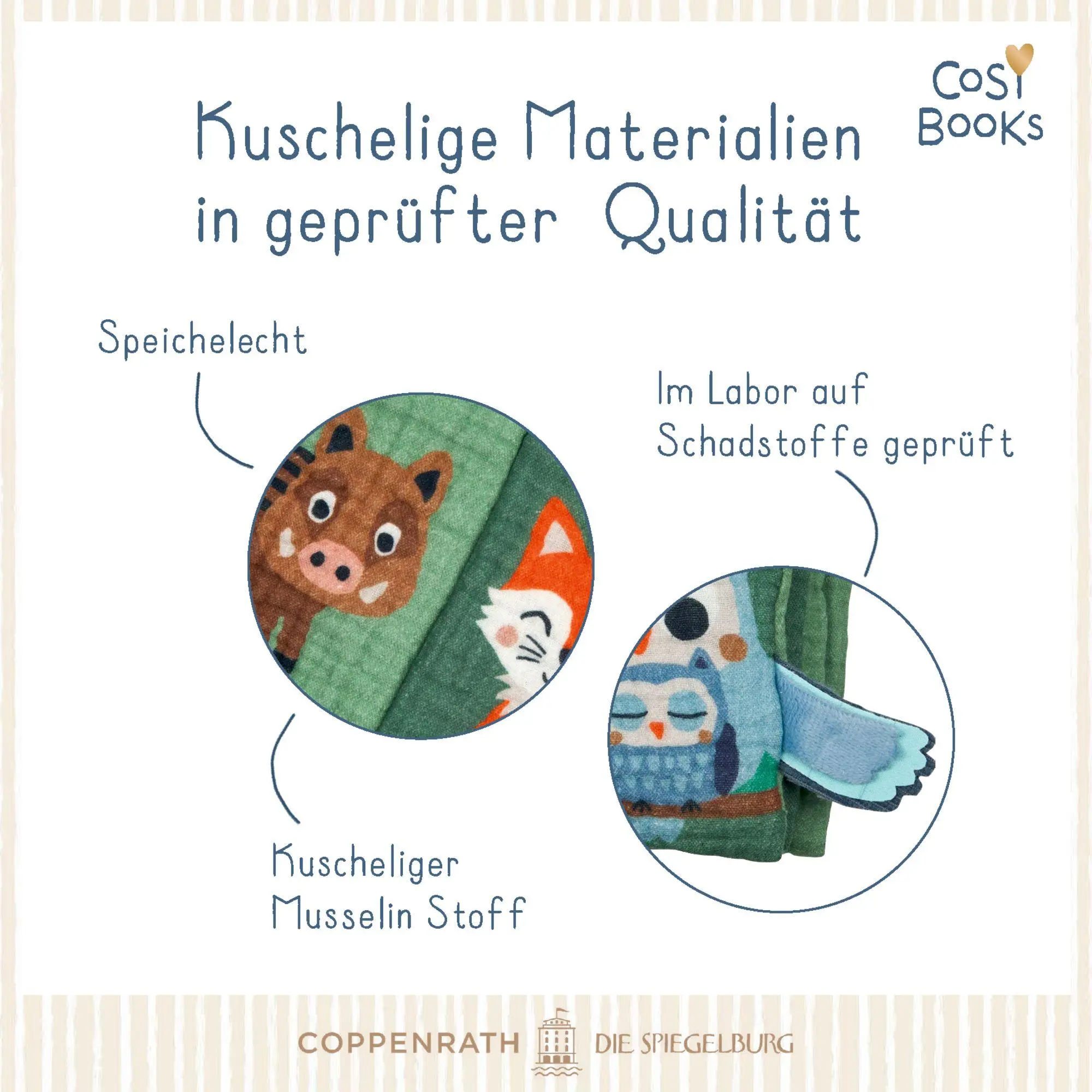 Bild: 9783649652465 | CosyBooks: Babys Laschenbuch Wald | Buch | CosyBooks | 8 S. | Deutsch