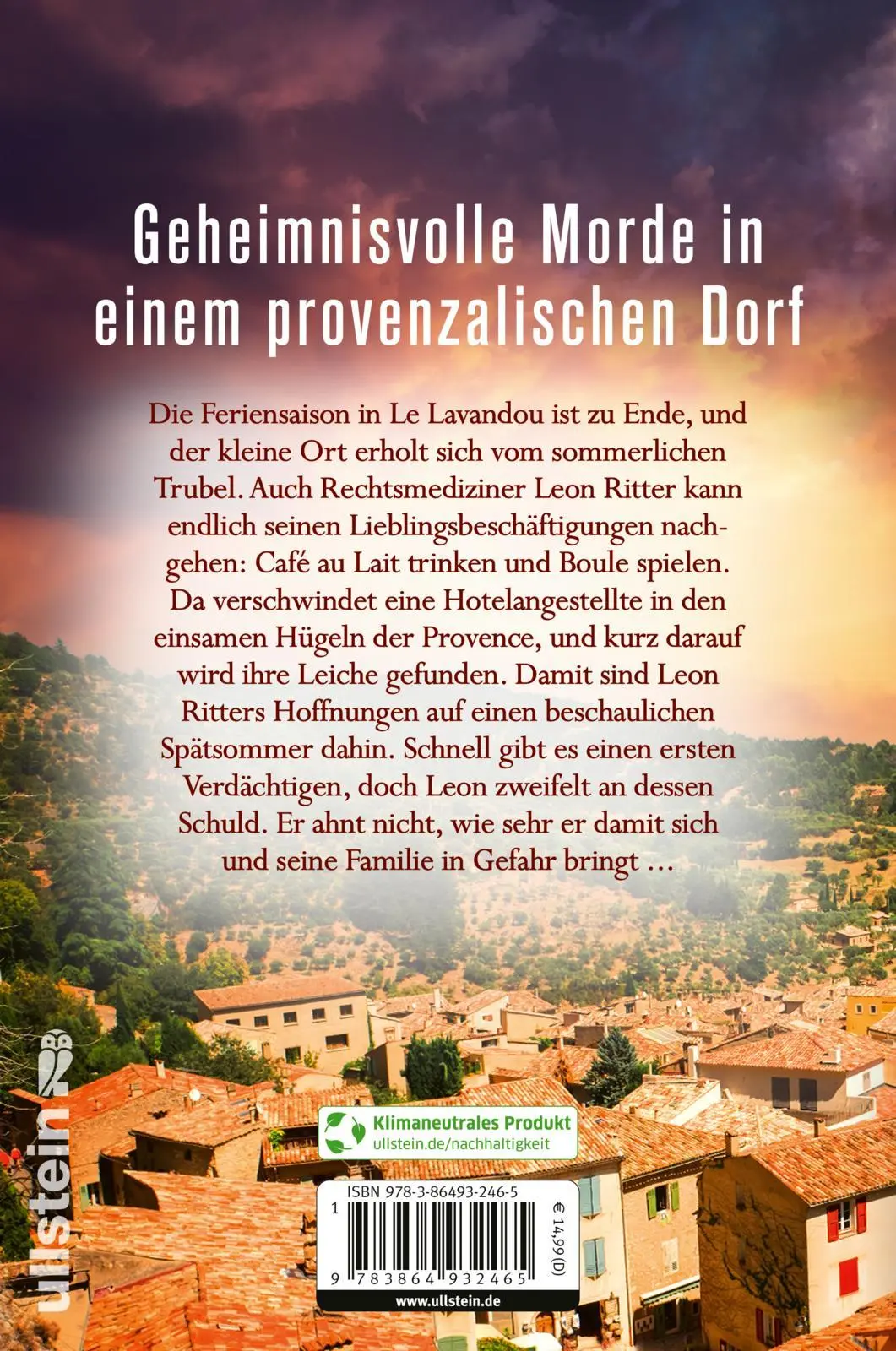 Rückseite: 9783864932465 | Mörderisches Lavandou | Remy Eyssen | Taschenbuch | 496 S. | Deutsch