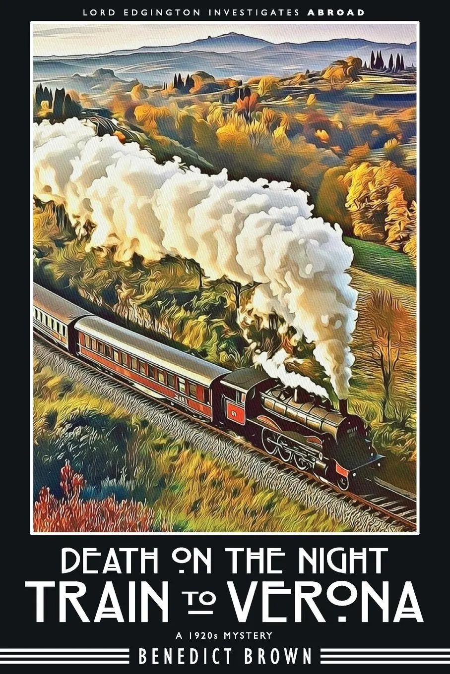 Cover: 9788419162465 | Death on the Night Train to Verona | A 1920s Mystery | Benedict Brown