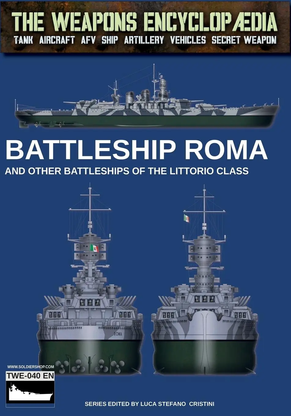 Cover: 9791255892465 | Battleship Roma | Luca Stefano Cristini | Taschenbuch | Englisch