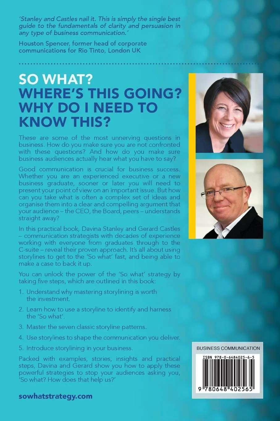 Rückseite: 9780648402565 | The So What Strategy Revised Edition | Davina Stanley (u. a.) | Buch