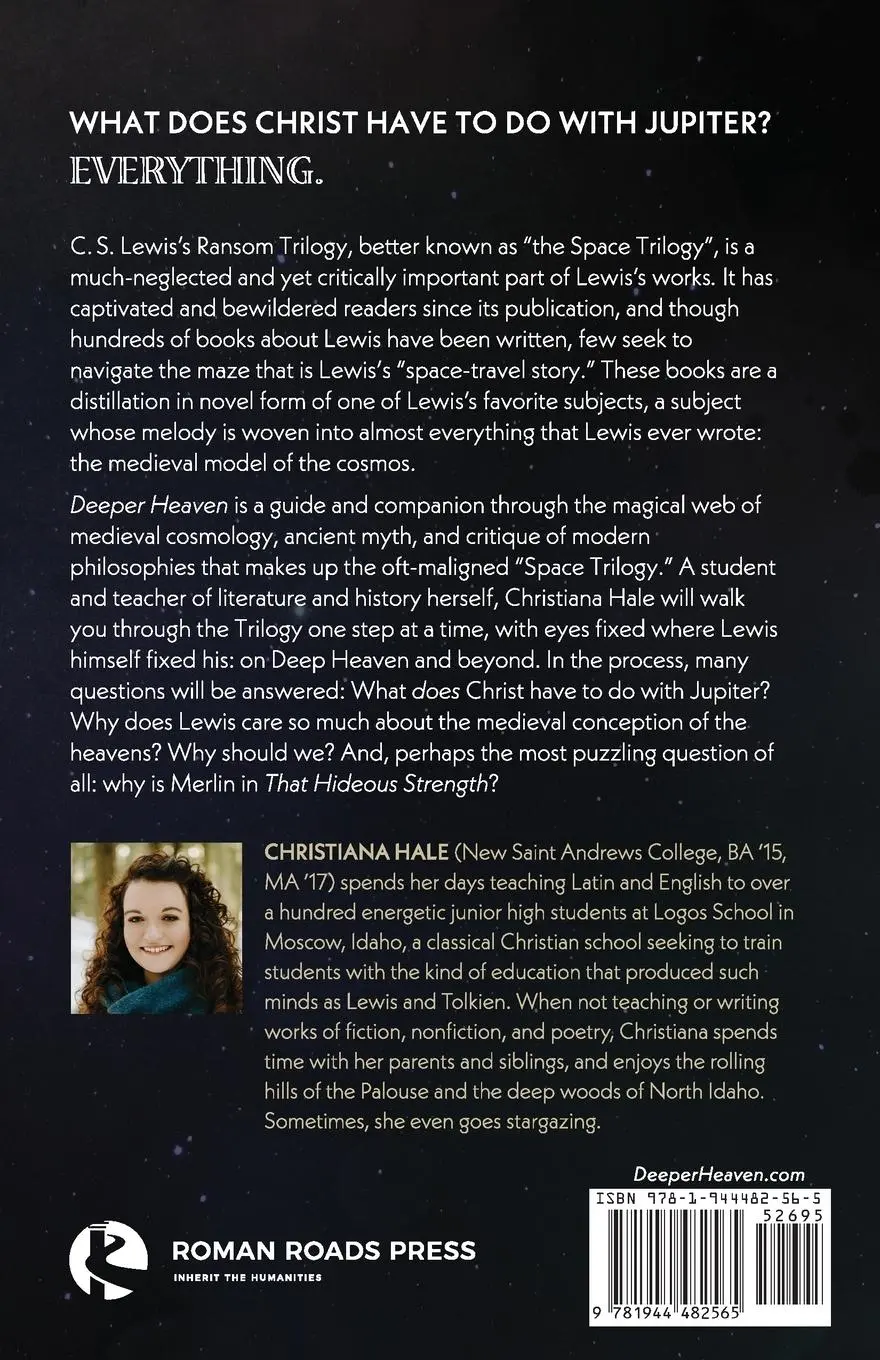 Rückseite: 9781944482565 | Deeper Heaven | A Reader's Guide to C. S. Lewis's Ransom Trilogy