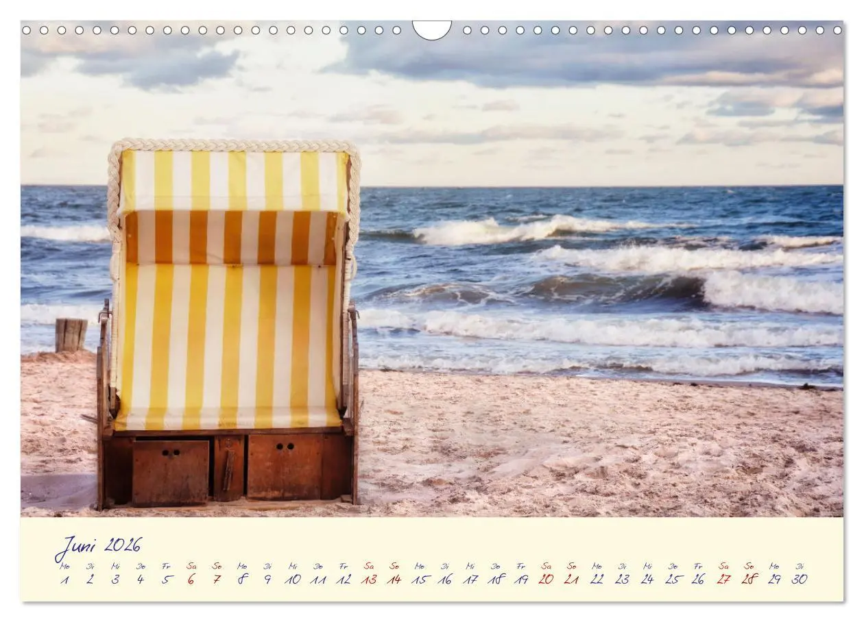 Bild: 9783457412565 | OSTSEEGLÜCK - Glücksmomente auf dem Darß (Wandkalender 2026 DIN A3...