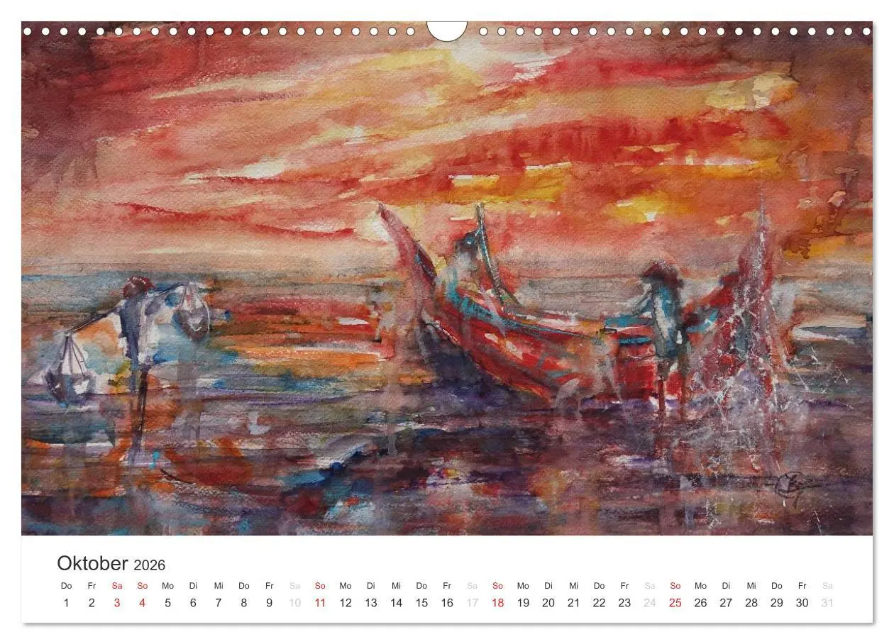 Bild: 9783457962565 | Die Atmosphäre des Impressionismus (Wandkalender 2026 DIN A3 quer),...