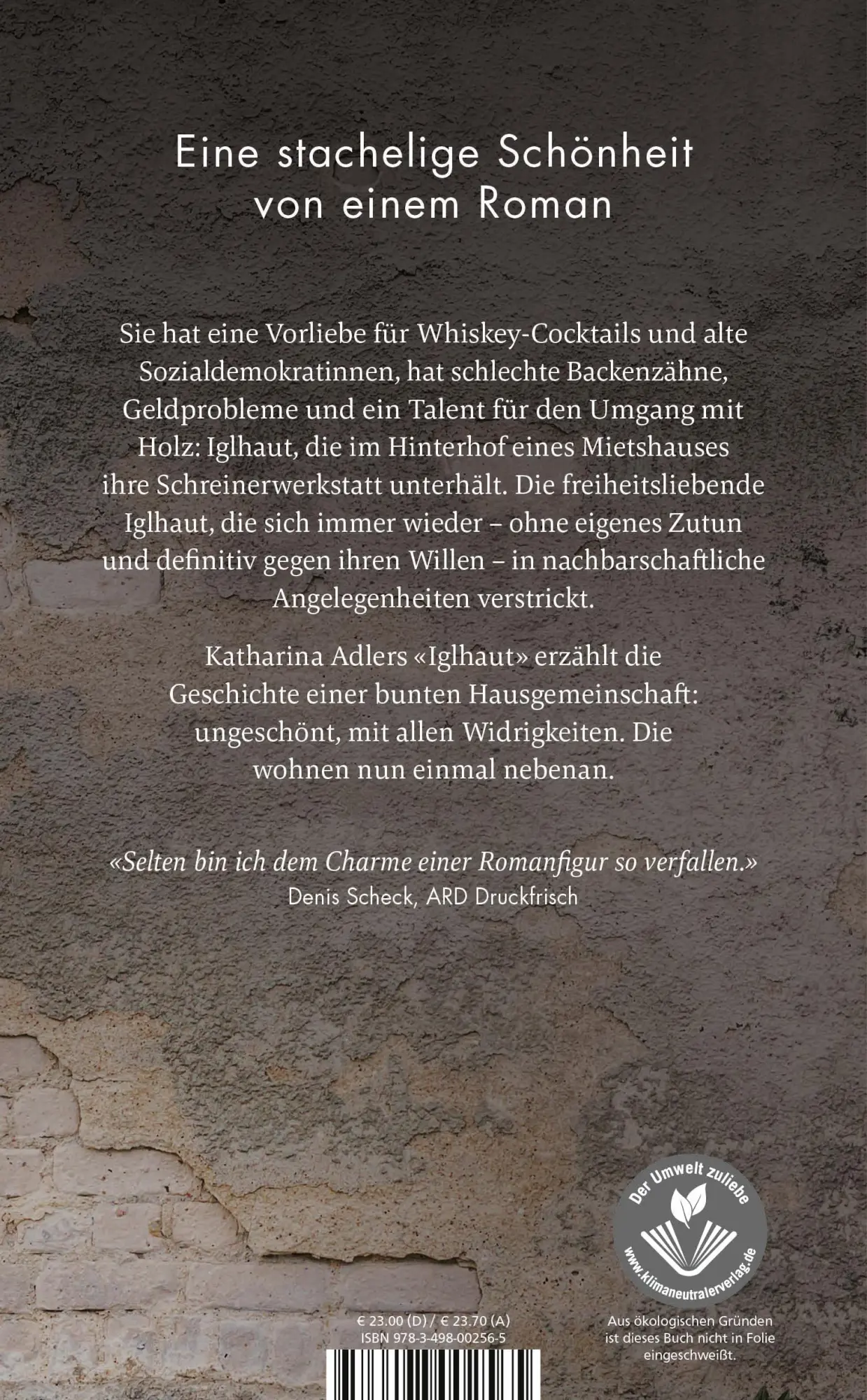 Rückseite: 9783498002565 | Iglhaut | Katharina Adler | Buch | 288 S. | Deutsch | 2022 | Rowohlt