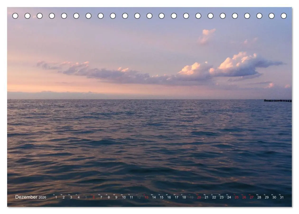 Bild: 9783516122565 | Wo de Ostseewellen trecken an den Strand 2026 (Tischkalender 2026...