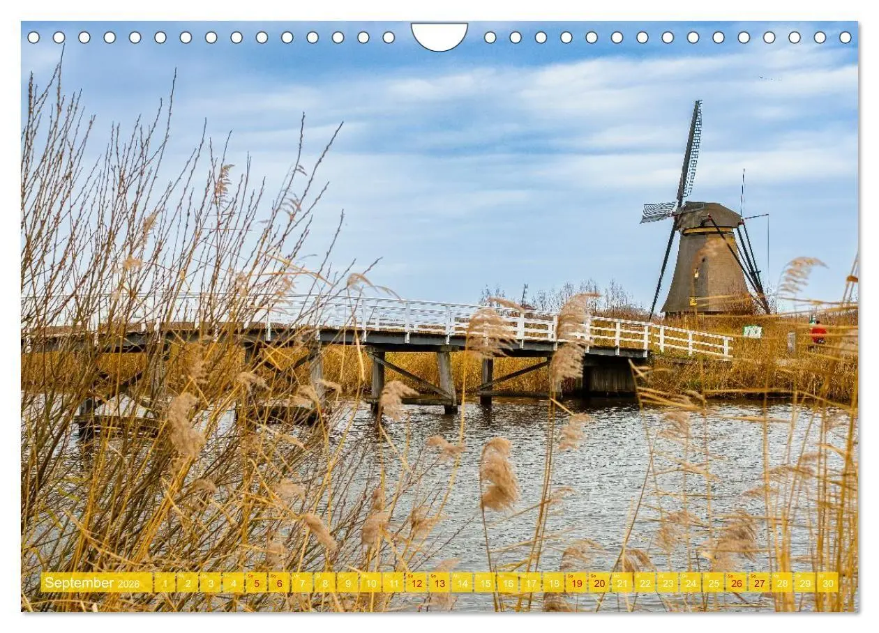 Bild: 9783516672565 | Feeling Holland (Wandkalender 2026 DIN A4 quer), CALVENDO...