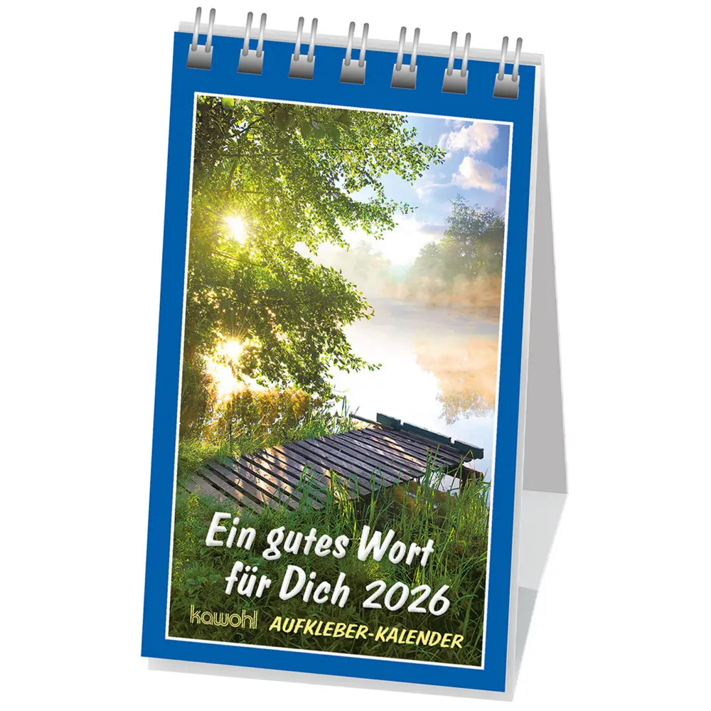 Cover: 9783754892565 | Ein gutes Wort für Dich 2026 | Aufkleber-Kalender | Kalender | Deutsch