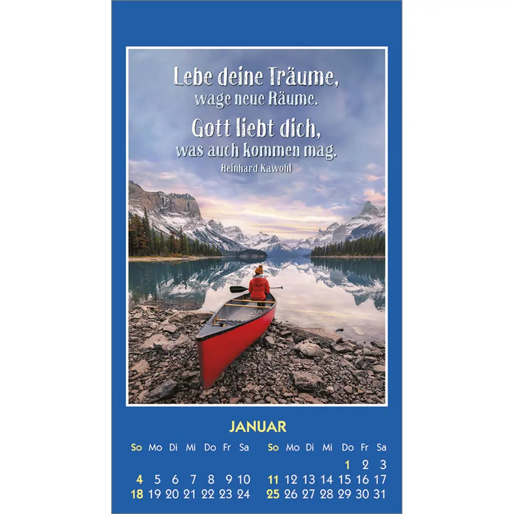 Bild: 9783754892565 | Ein gutes Wort für Dich 2026 | Aufkleber-Kalender | Kalender | Deutsch