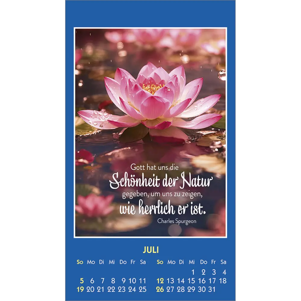 Bild: 9783754892565 | Ein gutes Wort für Dich 2026 | Aufkleber-Kalender | Kalender | Deutsch