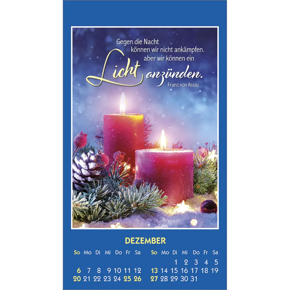 Bild: 9783754892565 | Ein gutes Wort für Dich 2026 | Aufkleber-Kalender | Kalender | Deutsch