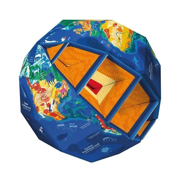 Bild: 3760262412665 | POPPIK - Mein Bastel-Globus, Unser Planet | Kit (Bastelset) | Deutsch