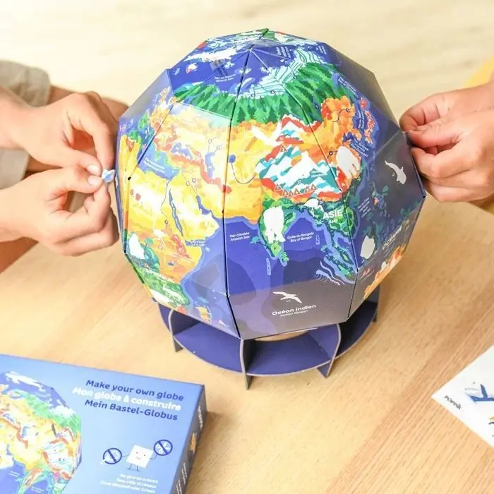 Bild: 3760262412665 | POPPIK - Mein Bastel-Globus, Unser Planet | Kit (Bastelset) | Deutsch