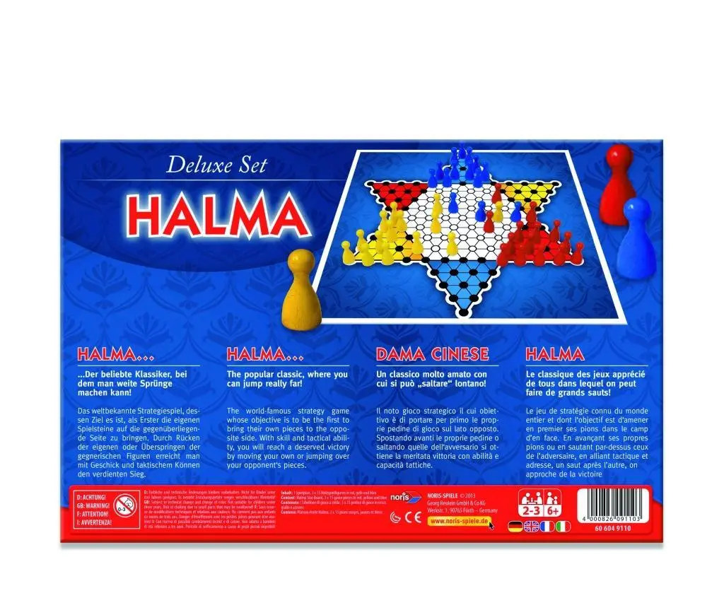 Bild: 4000826012665 | Deluxe Set - Halma | Spiel | Brettspiel | 606101266 | Deutsch | 2013