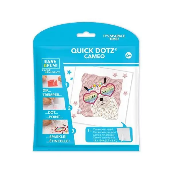 Cover: 4895225932665 | Diamond Dotz Lama Regenbogen | 2593266 | Deutsch | 2024 | DIAMOND DOTZ