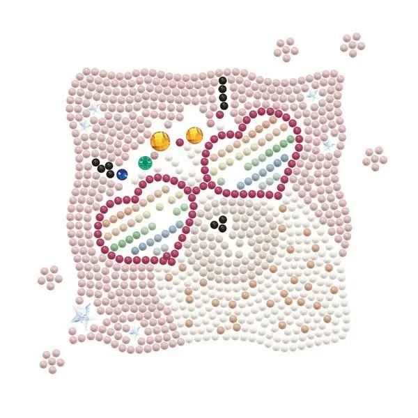 Bild: 4895225932665 | Diamond Dotz Lama Regenbogen | 2593266 | Deutsch | 2024 | DIAMOND DOTZ
