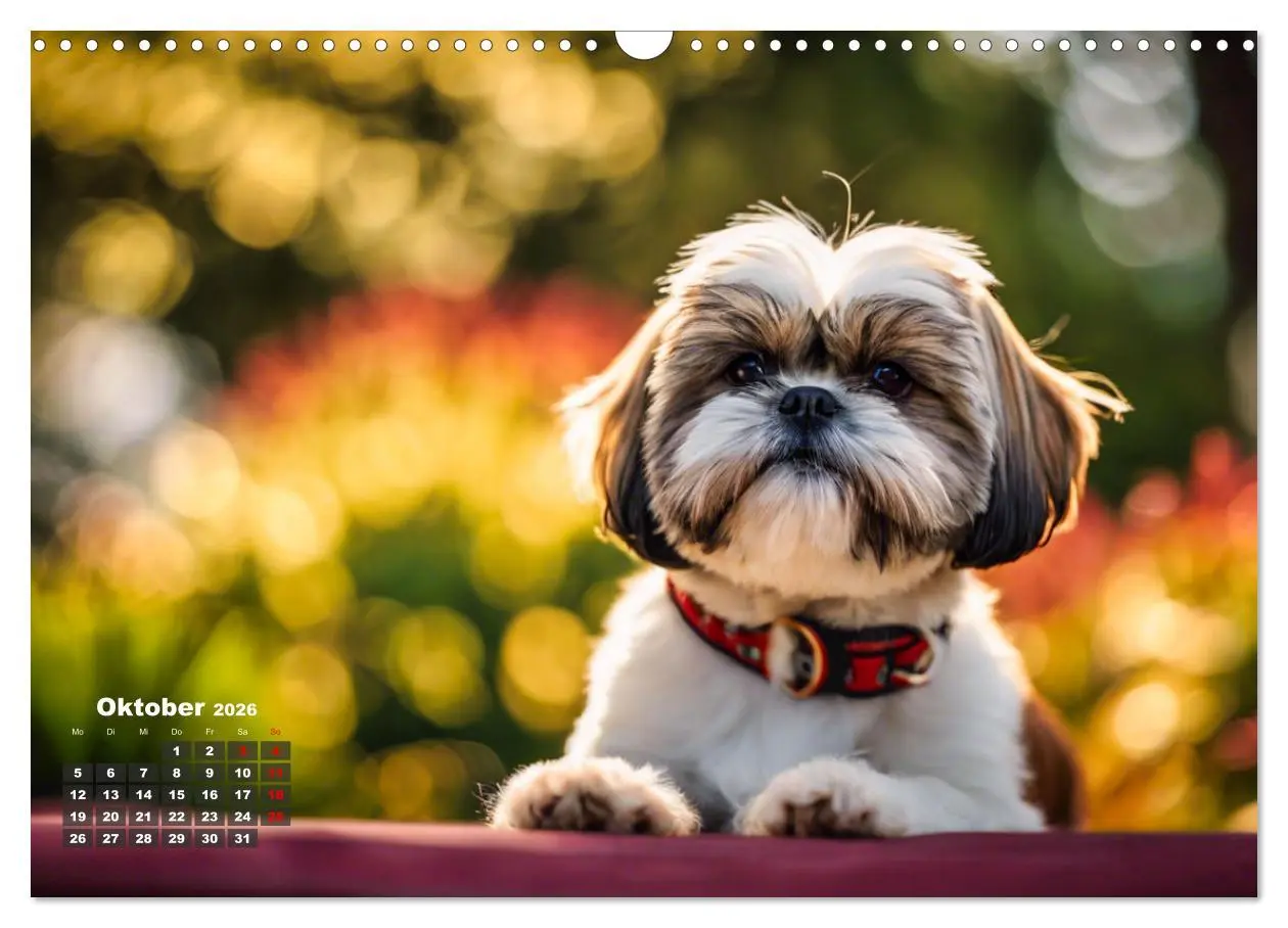 Bild: 9783457402665 | Shih Tzu - der wuschelige Hund aus Tibet (Wandkalender 2026 DIN A3...
