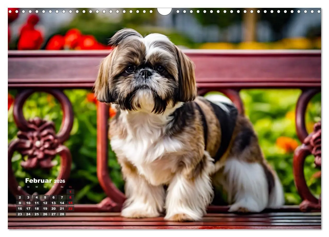 Bild: 9783457402665 | Shih Tzu - der wuschelige Hund aus Tibet (Wandkalender 2026 DIN A3...