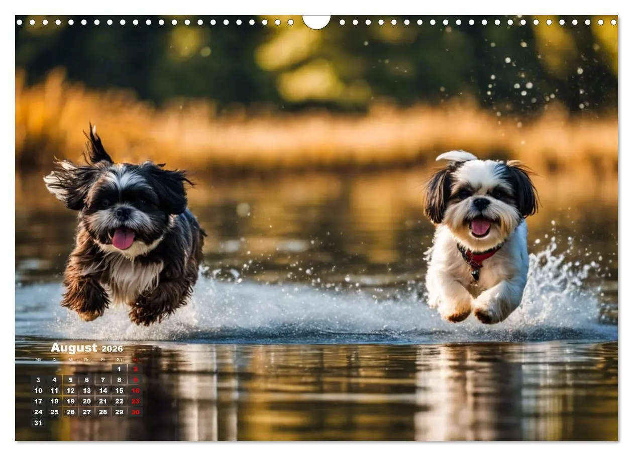 Bild: 9783457402665 | Shih Tzu - der wuschelige Hund aus Tibet (Wandkalender 2026 DIN A3...