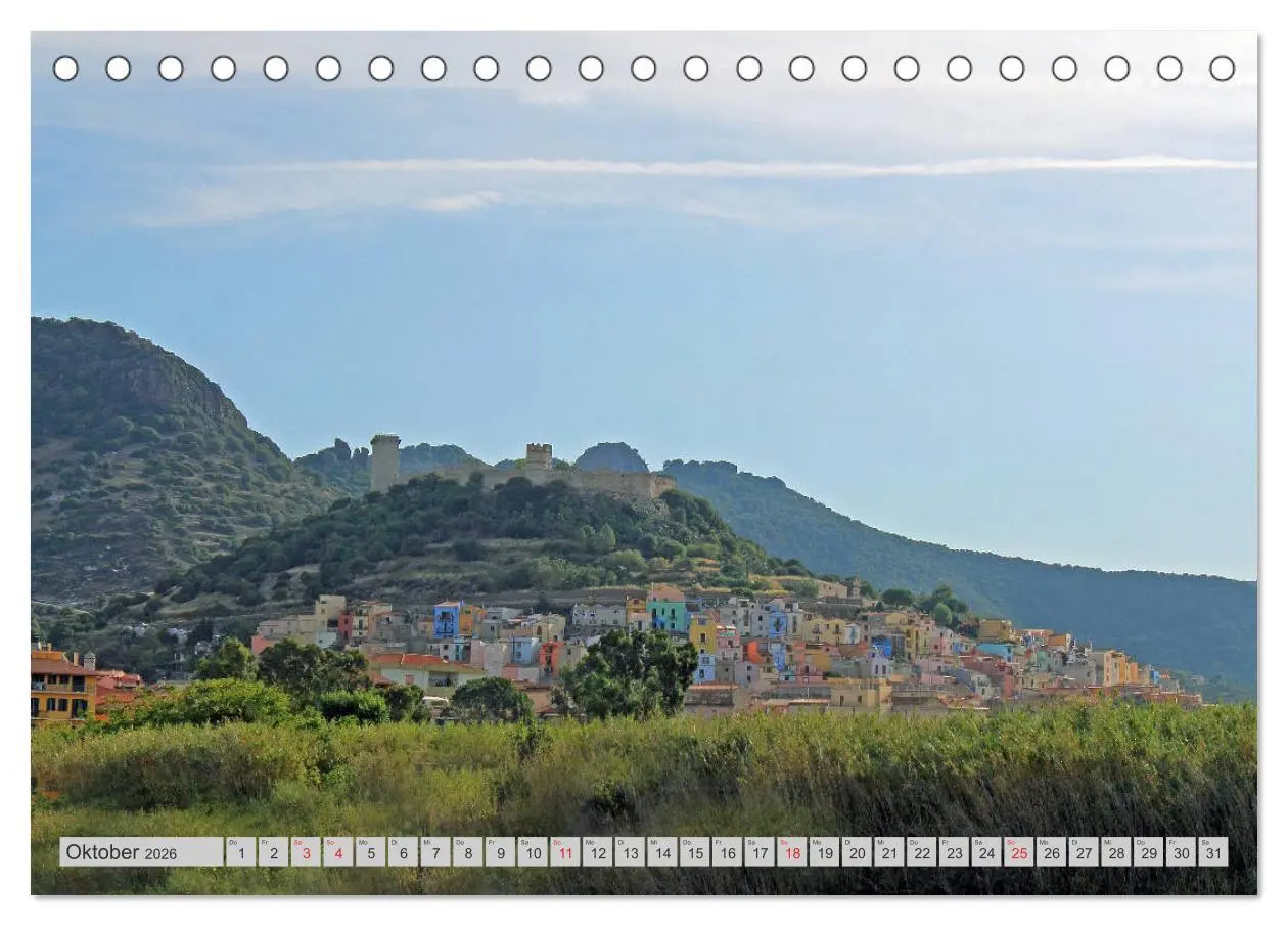 Bild: 9783457712665 | SARDINIEN - SARDEGNA (Tischkalender 2026 DIN A5 quer), CALVENDO...