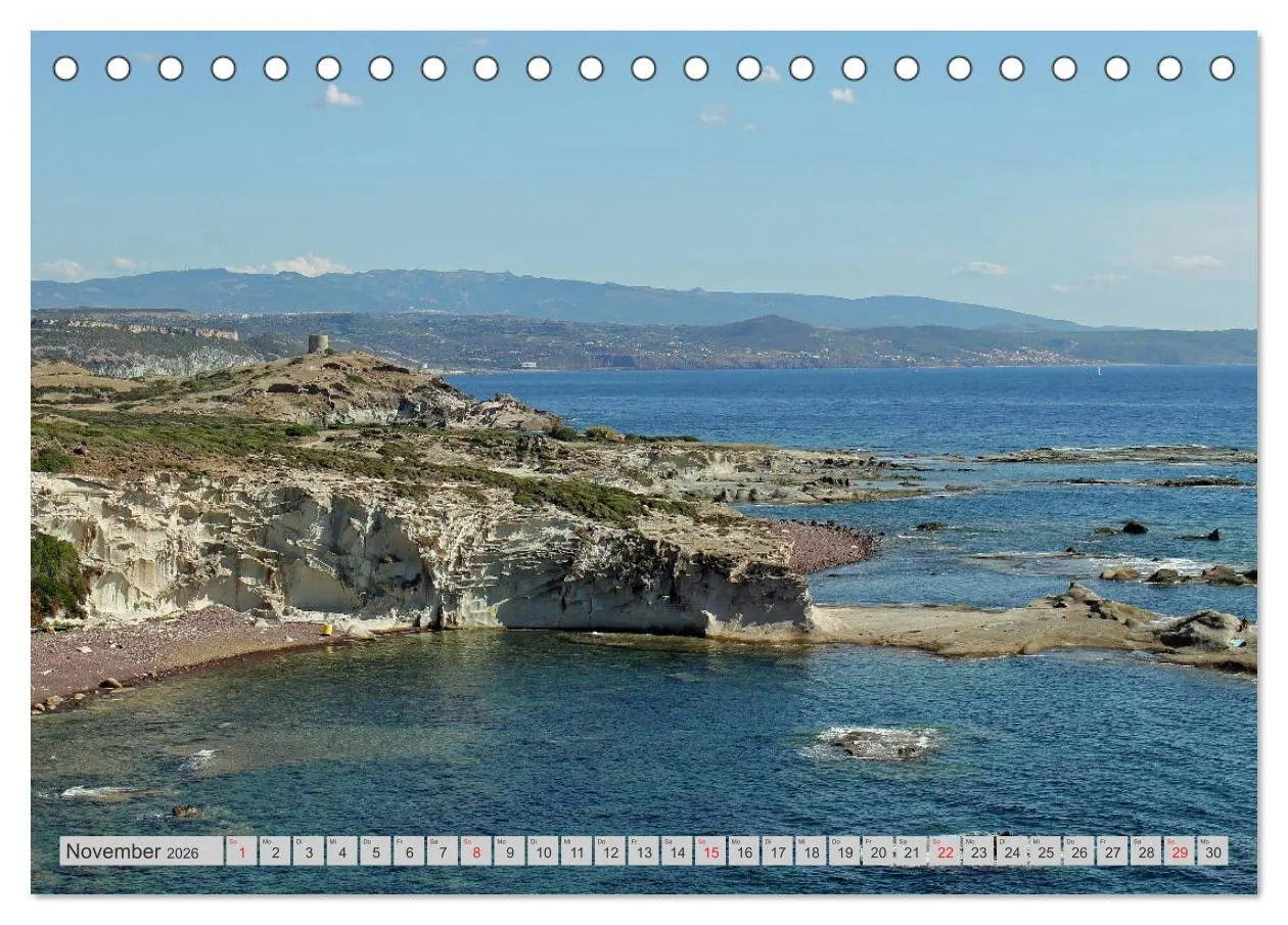 Bild: 9783457712665 | SARDINIEN - SARDEGNA (Tischkalender 2026 DIN A5 quer), CALVENDO...