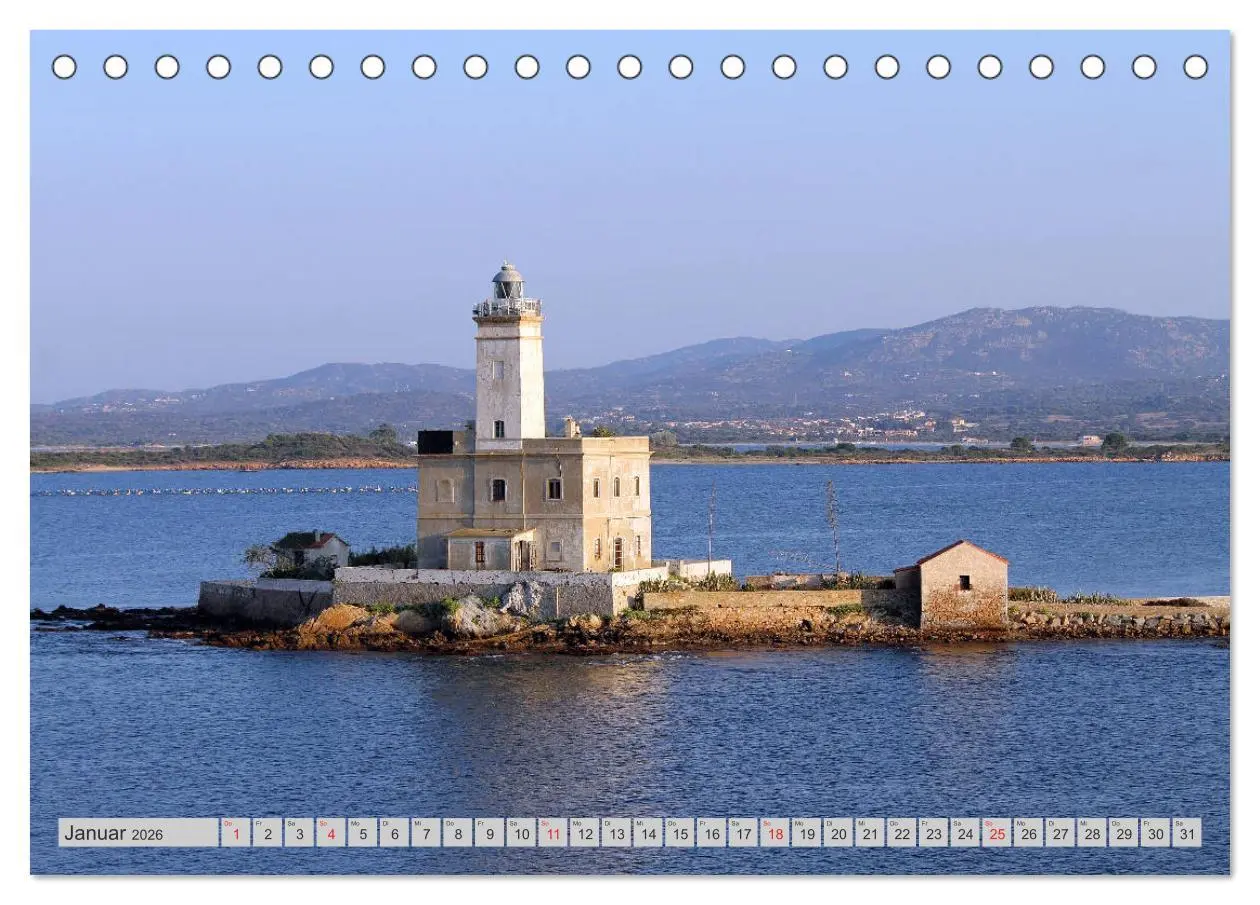 Bild: 9783457712665 | SARDINIEN - SARDEGNA (Tischkalender 2026 DIN A5 quer), CALVENDO...