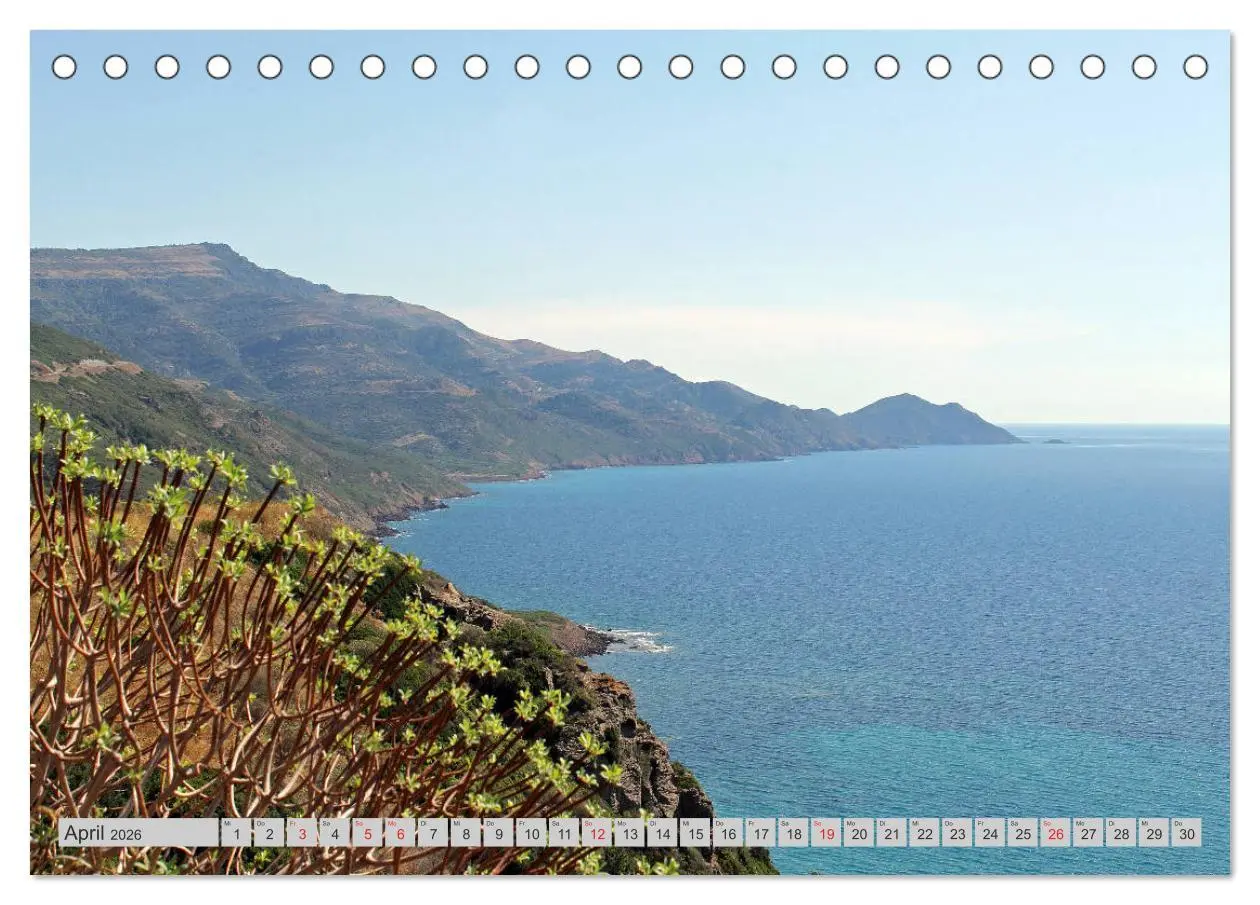 Bild: 9783457712665 | SARDINIEN - SARDEGNA (Tischkalender 2026 DIN A5 quer), CALVENDO...