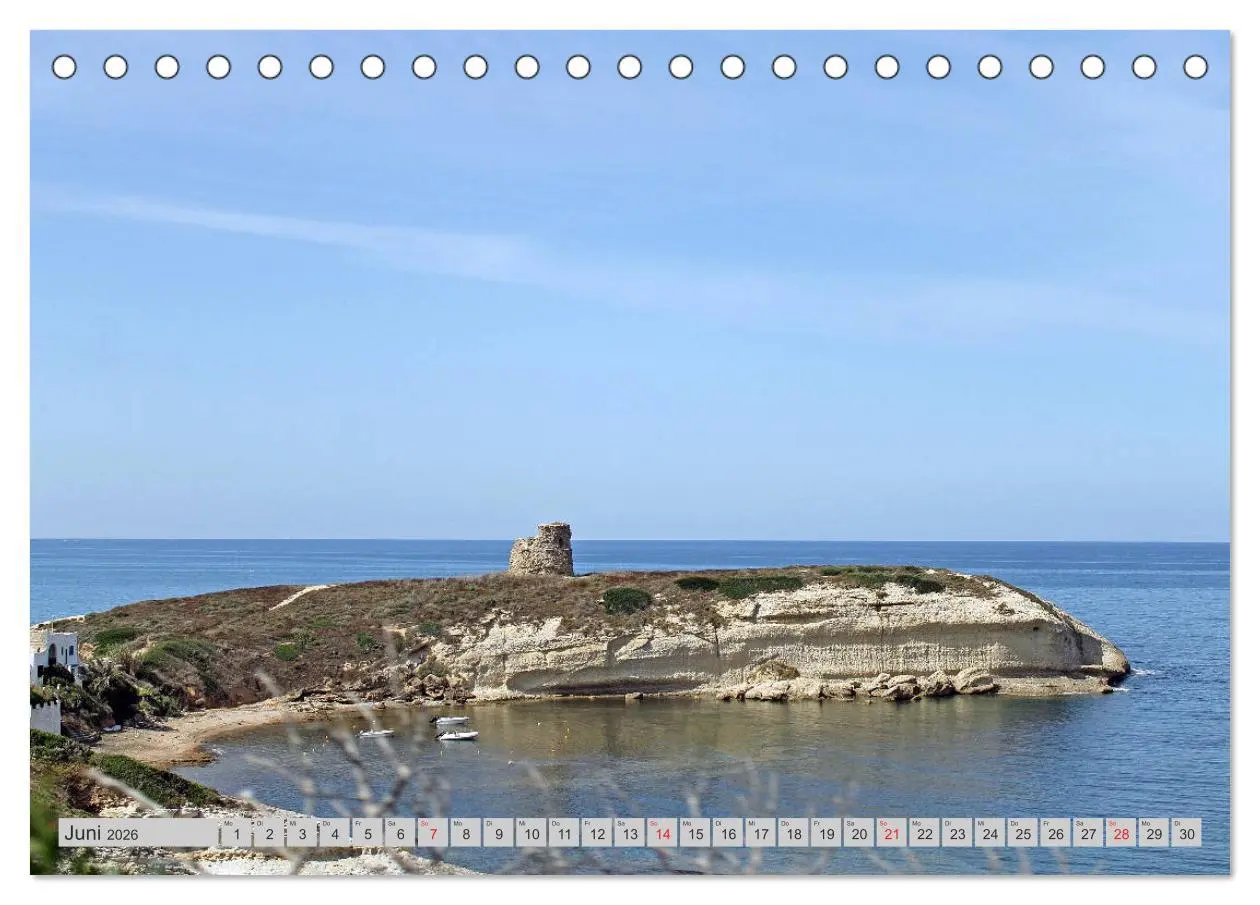 Bild: 9783457712665 | SARDINIEN - SARDEGNA (Tischkalender 2026 DIN A5 quer), CALVENDO...