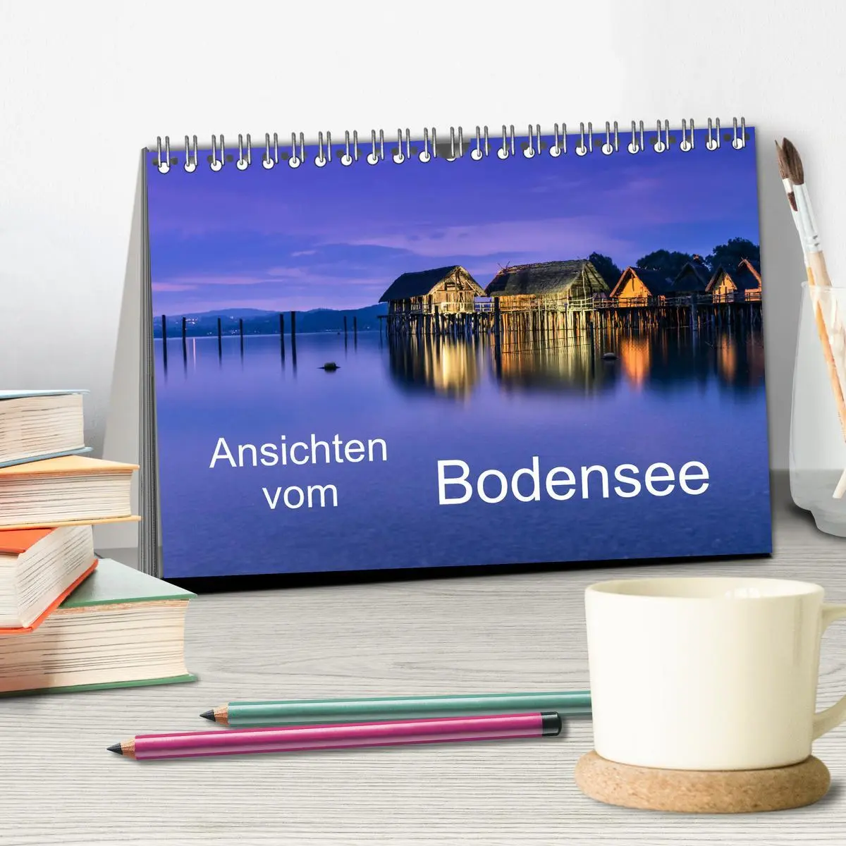 Bild: 9783457882665 | Ansichten vom Bodensee (Tischkalender 2026 DIN A5 quer), CALVENDO...