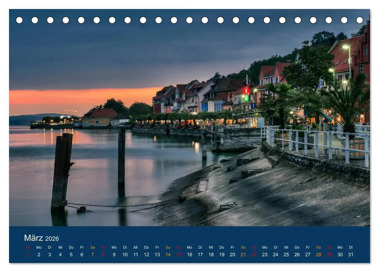 Bild: 9783457882665 | Ansichten vom Bodensee (Tischkalender 2026 DIN A5 quer), CALVENDO...