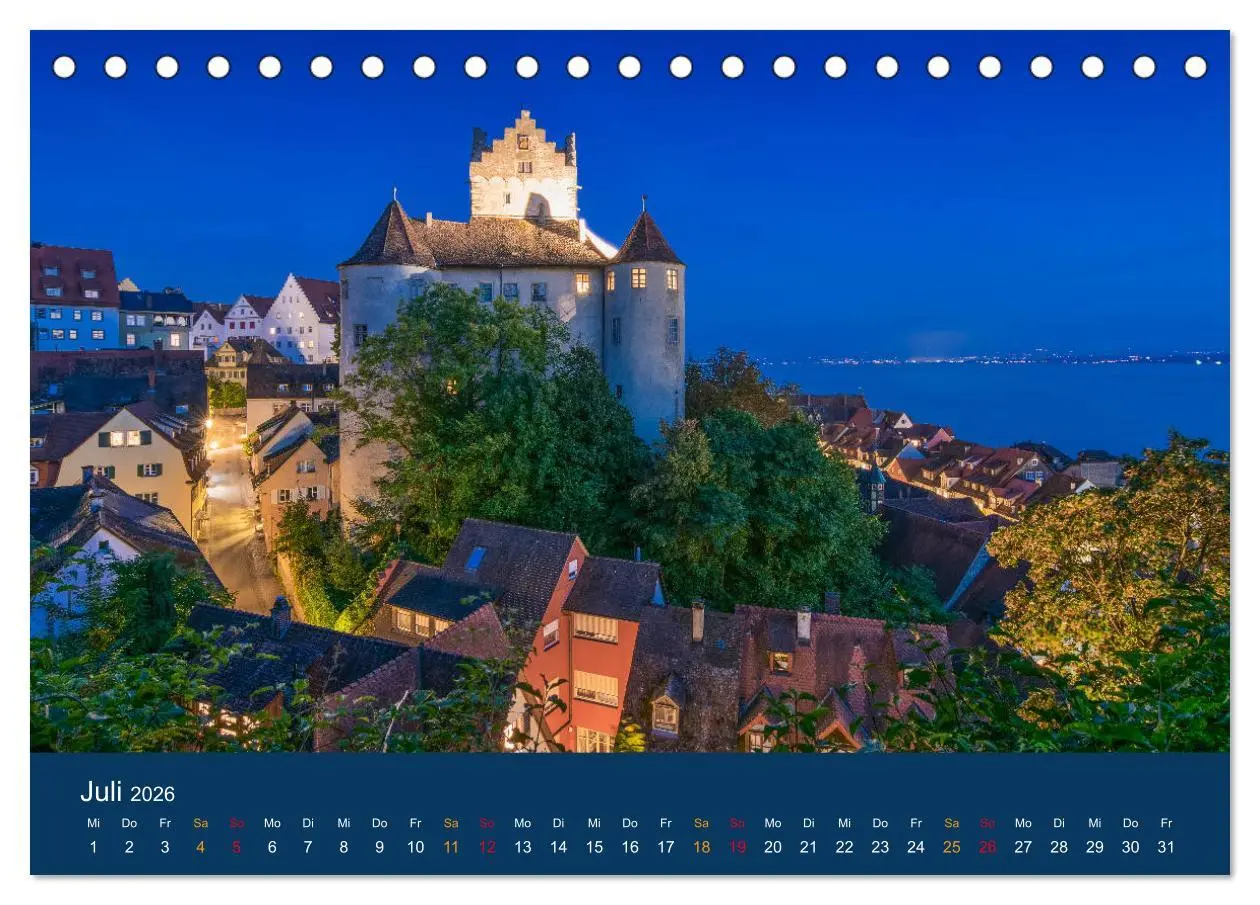 Bild: 9783457882665 | Ansichten vom Bodensee (Tischkalender 2026 DIN A5 quer), CALVENDO...