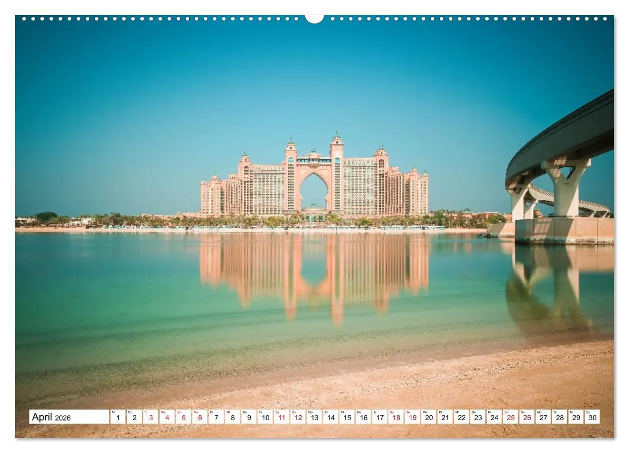 Bild: 9783516592665 | Wundervolles Dubai (Wandkalender 2026 DIN A2 quer), CALVENDO...