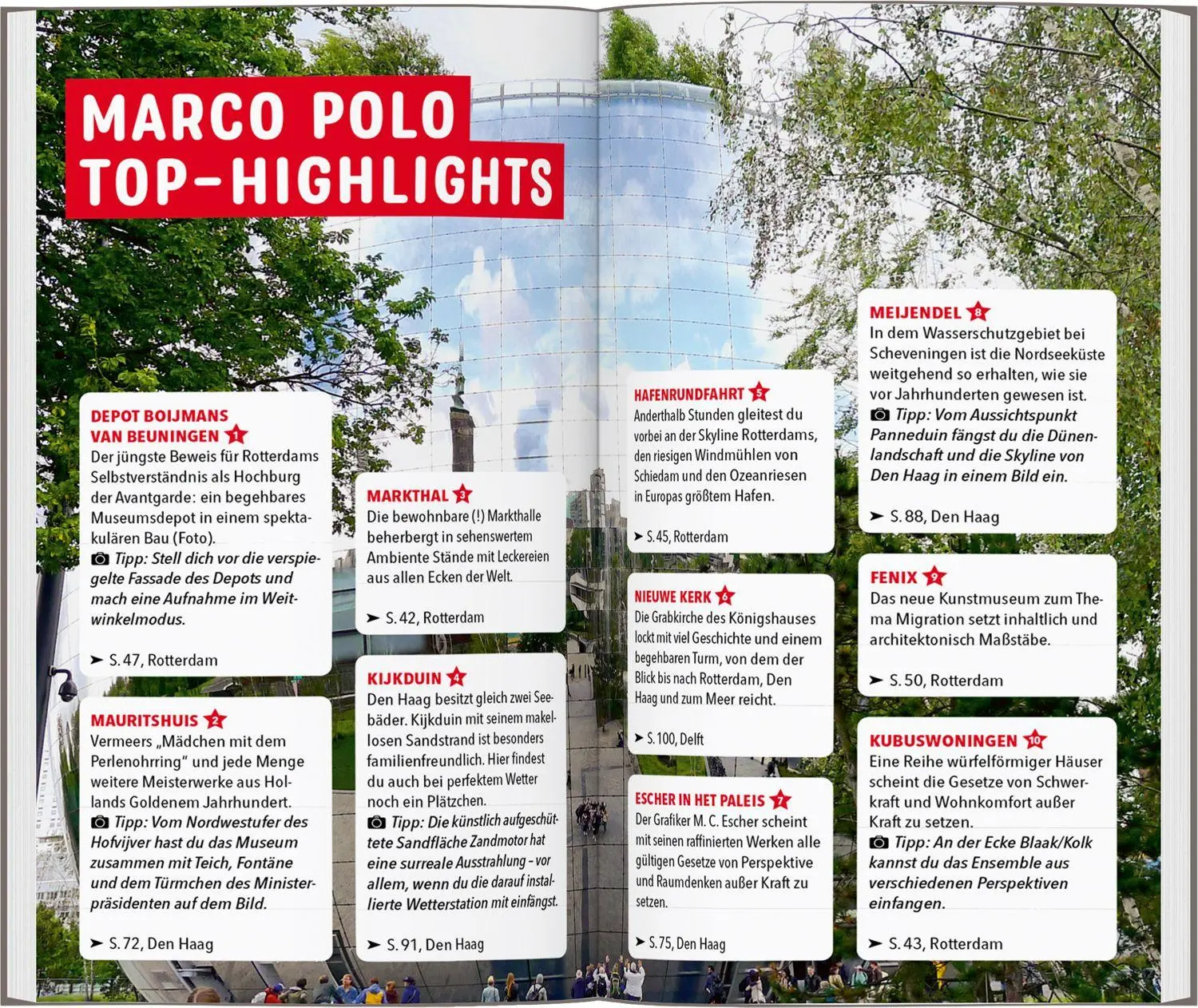 Bild: 9783829742665 | MARCO POLO Reiseführer Rotterdam &amp; Den Haag, Delft | Ralf Johnen