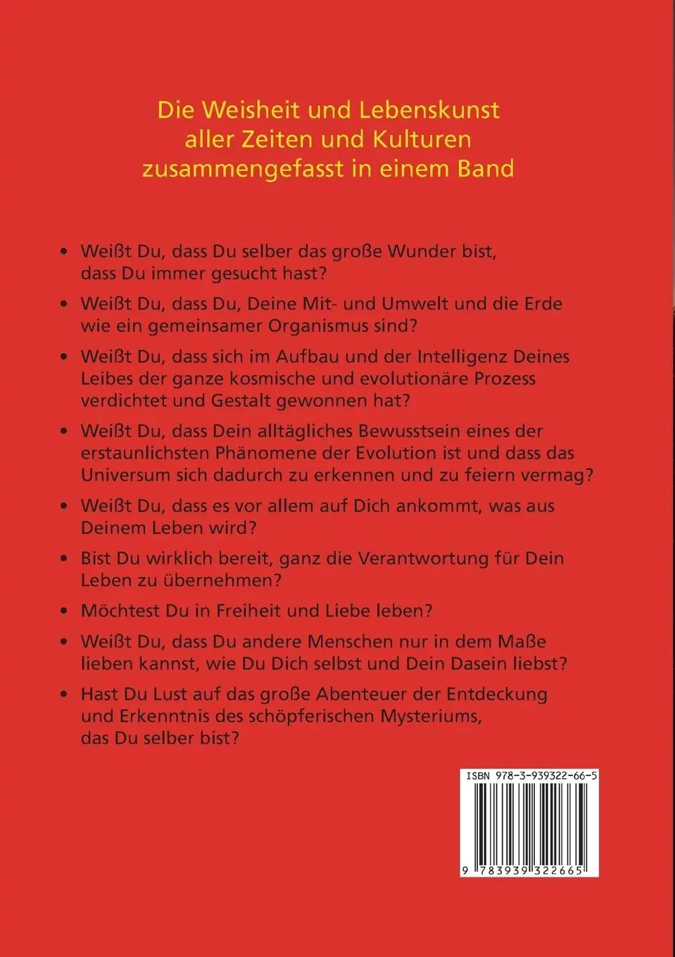 Rückseite: 9783939322665 | Lebe Dein Bestes | Lutz Müller | Taschenbuch | 284 S. | Deutsch | 2015